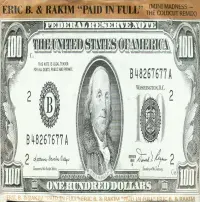 Eric B. & Rakim - Paid In Full (Mini Madness - The Coldcut Remix)